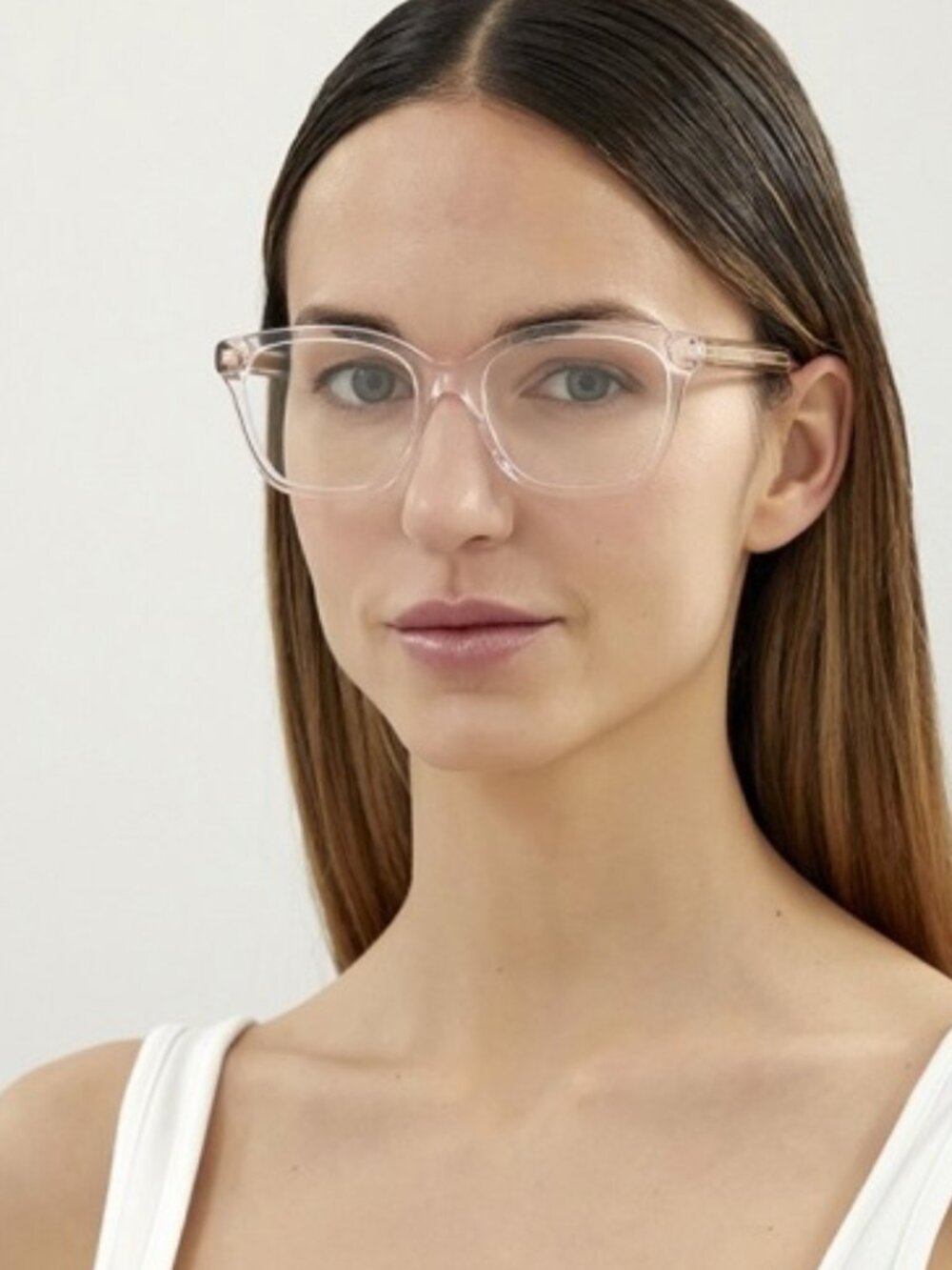 Gucci GG0566O 003 Square Eyeglasses - Blue 52mm - Picture 2 of 11